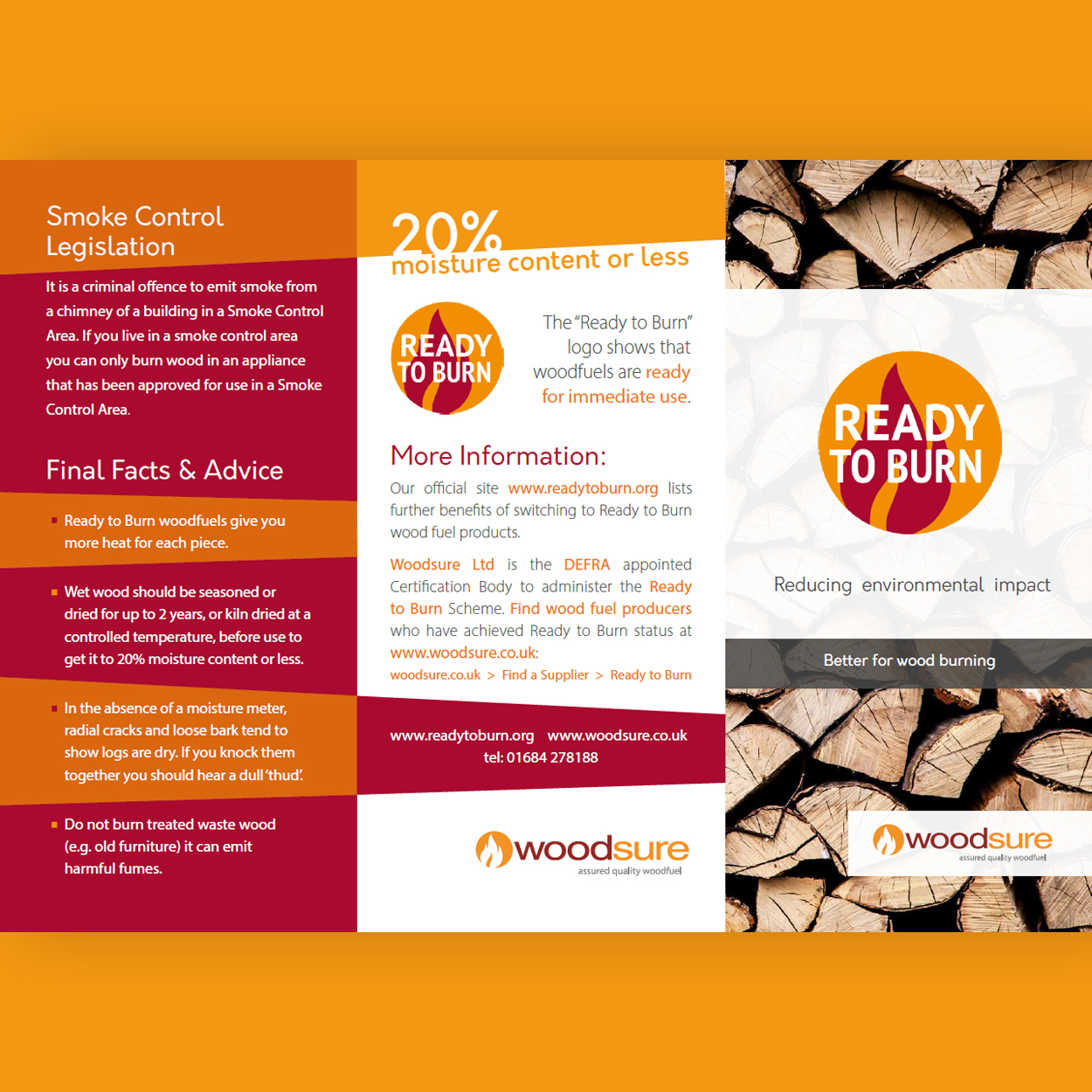 Consumer leaflet for Ready to Burn